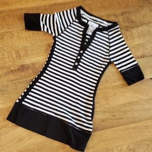 Girls Energie small stripped v-neck top